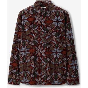 Sissy-Boy - Corduroy Overhemd - Bruin - Met Print