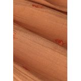 Sissy-Boy - Jurk - Lichtbruin - Met Flamingo Borduursels