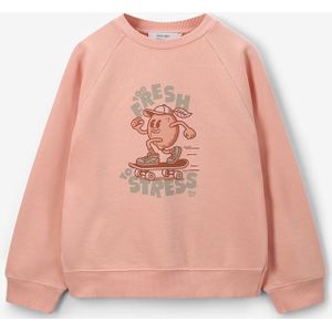 Sissy-Boy - Sweater - Lichtoranje - Met Print