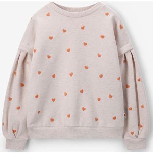 Sissy-Boy - Sweater - Beige - Met Hartjes
