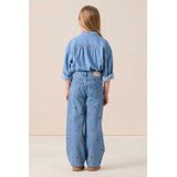 Sissy-Boy - Straight Leg Jeans - Blauw - Met Hartjes