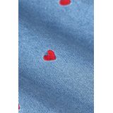 Sissy-Boy - Straight Leg Jeans - Blauw - Met Hartjes