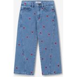 Sissy-Boy - Straight Leg Jeans - Blauw - Met Hartjes