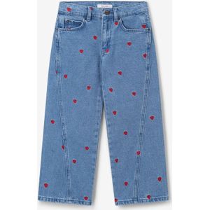 Sissy-Boy - Straight Leg Jeans - Blauw - Met Hartjes