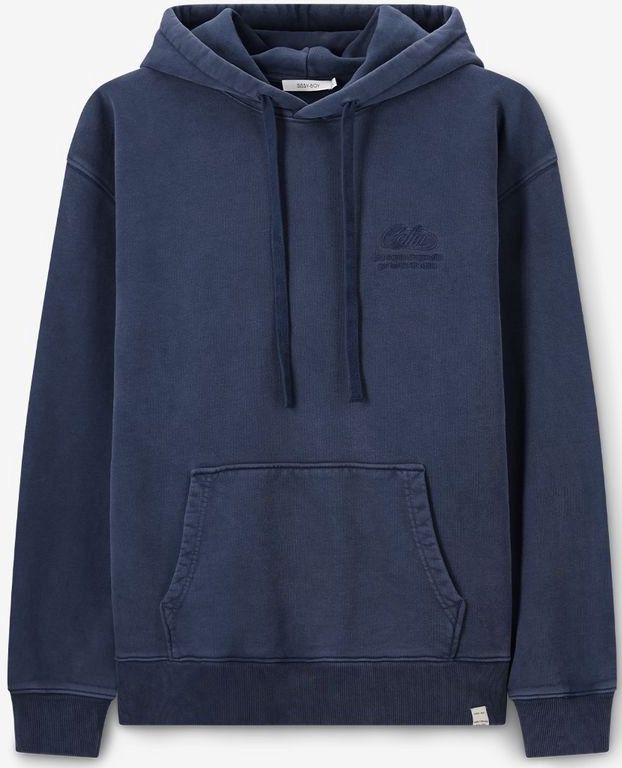 Sissy-Boy - Donkerblauwe Hoodie - Met Embroidery