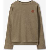 Sissy-Boy - Longsleeve - Donkergroen - Met Smiley Patch