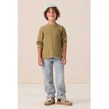 Sissy-Boy - Longsleeve - Donkergroen - Met Smiley Patch