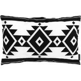 Sierkussen Boho White Longs-s30 x 50 cms-sKatoen/Polyester