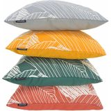 Sierkussen Jungle Terras-s45 x 45 cms-sKatoen/Polyester