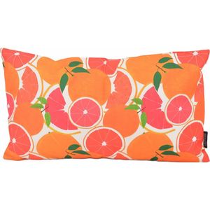 Sierkussen Oranges - Outdoor/Buiten Collectie | 30 x 50 cm | Katoen/Polyester