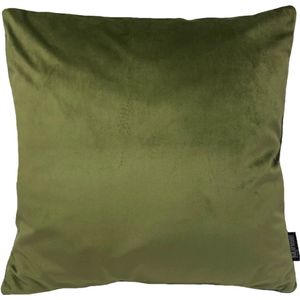 Sierkussen Velvet Olijfgroens-s45 x 45 cms-sVelvet/Polyester