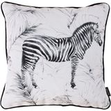 Sierkussen Velvet Zebras-s45 x 45 cms-sVelvet/Polyester