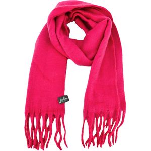 Winter Sjaal - Roze | Polyester | 190 x 45 cm | Fashion Favorite