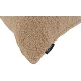 Teddy - Kussenhoes - Taupe - 45 x 45 cm - Polyester