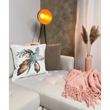 Teddy - Kussenhoes - Taupe - 45 x 45 cm - Polyester