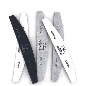 Professionele Nagelvijl - Set 5 stuks | 80 - 240 grit | Nagelverzorging | EVA manicure/pedicure