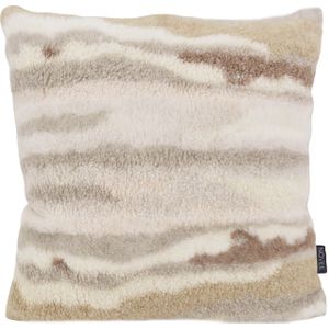 Sierkussen Mare Plush Beige | 45 x 45 cm | Teddy / Boucle / Polyester