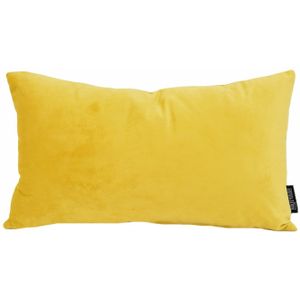Velvet Geel | 30 x 50 cm | Kussenhoes | Velvet/Polyester