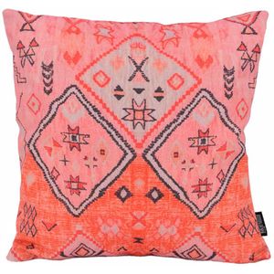 Moroccan - Yasmin Kussenhoes - Multicolor - Katoen/Linnen - Afsluitbaar met Rits