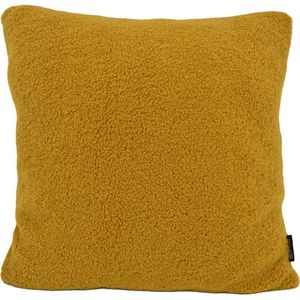 Teddy - Kussenhoes - Okergeel - Polyester - 45 x 45 cm