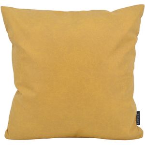 Dean - Kussenhoes - Geel - PU Leder / Waterafstotend