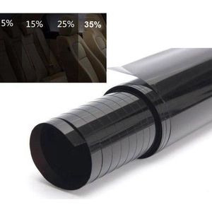 Zelfklevend Raamfolie zwart 300 x 76cm 25% lichtdoorlatend