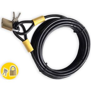 VINZ Kinabalu Kabelslot 12mm x 10 Meter Bootslot/Tuinmeubel slot/Terras slot 1000 cm
