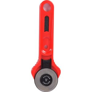 Reservemes voor Rolmes 45 mm - Comfortabele Stofsnijder met Veiligheidssluiting - Geschikt voor Naaien, Stof en Hobbyprojecten - 18 cm Snijmes Roller