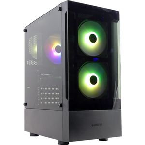 AMD Ryzen 7 5700X High-End RGB Game PC - Radeon RX 7600 - 32 GB - 1 TB SSD - WiFi - Win11 Pro