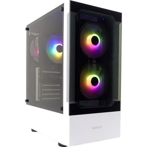AMD Ryzen 7 5700X High-End RGB Game PC - RTX 3050 - 32GB RAM - 1TB SSD - WIFI - WIN11 PRO - Gamdias Talos E3 White