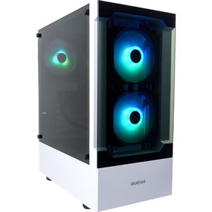 Intel i9 11900F 8-Core ELITE Game PC Wit / RGB Computer - RTX 4060 8GB - 32GB RAM - 1TB M2.0 SSD - WIN11 PRO - WIFI - Gamdias E3 WHITE