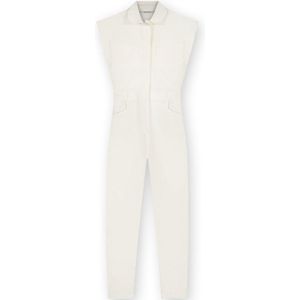 Homage - Jumpsuit - Wit - Denim