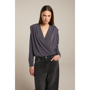Homage to Denim - Blousetop - Grijsblauw