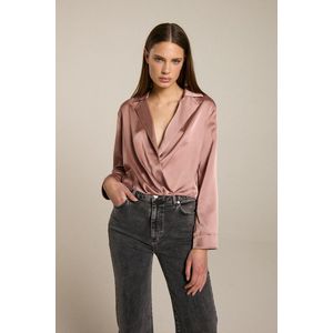 Homage to Denim - H-cw25m24 - Blouse - Redish Brown