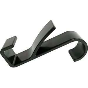 FSW-Products - Radiator Ophanghaken Zwart - 2 Stuks - Kledinghangers - Handdoek Haakjes - Badkamerhaak - Kledinghaken - Radiatorhaken - Deurhaken - Jashaak