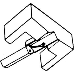 Platenspeler naald geschikt voor ELAC STS144/17 - 401969 - Per 1 stuk(s)