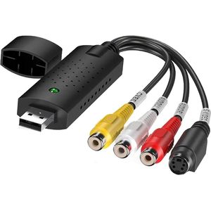 USB Video Grabber - HD - Videobanden Digitaliseren - Met Videobewerkingssoftware VHS To DVD 2.5se
