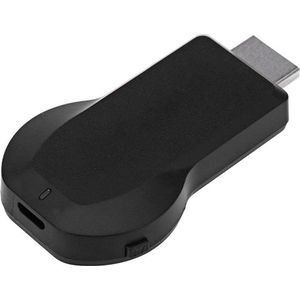Draadloze HDMI-displayontvanger - Wifi Weergave Ontvanger Dongle - Zwart