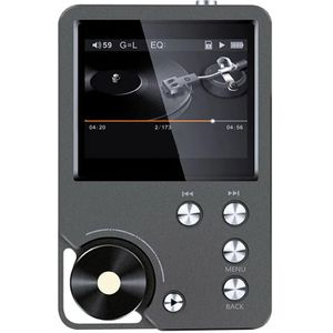 HIFI MP3 Speler 128GB - 2.0'' TFT Screen - Professionele mp3 speler - C2s - Zwart