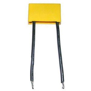 LED Dimstabilisator 470N - Stopt flikkeren van LED lampen tot 10W - 0.47uF - Geel