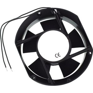 Inbouw Ventilator - Zwart - 230V - 172x150x50mm