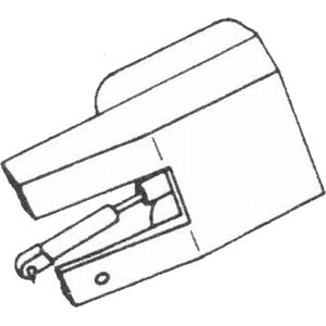 Platenspeler naald geschikt voor U.P.O CZ-699 - type 6172 DS - Pickupnaald - per 1 stuks