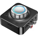 Portable Bluetooth Audio Adapter - BT 5.0 - Bluetooth Ontvanger - Bluetooth Audio Receiver - C39 - Zwart