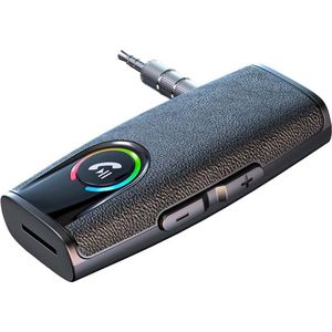 Bluetooth Audio Receiver - Bluetooth 5.1 - 3.5mm Jack - Bluetooth Ontvanger - Handsfree Bellen - GR03 - Zwart