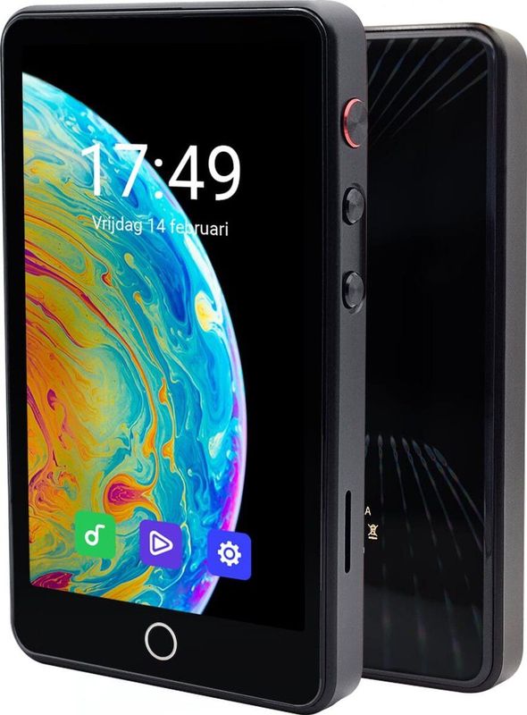 Smart - M400 - MP3 Speler - Zwart - Metaal - 16GB - Bluetooth 4.1