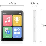 MP3 Speler Bluetooth 32GB - 2.0'' TFT Screen - MP4 speler met Touchscreen - Bluetooth 5.2 - D2 - Zwart