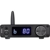Bluetooth Audio Decoder + Afstandsbediening - Bluetooth 5.0 - Optisch/Coaxiaal Ingang - RCA/Coaxiaal Uitgang - BT30 - Zwart