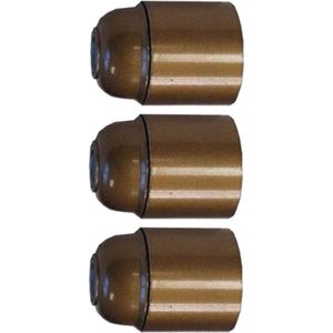 Lamphouder - Goud - E27 - Per 3 stuks