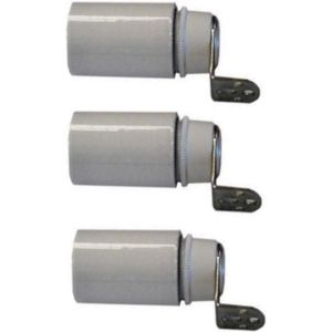 Lamphouder - E14 - Wit - Per 3 stuks