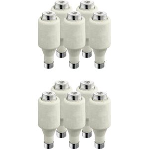 Zekering Meterkast - Stoppenkast - DII-Patronen 20A 500V - Snel - DZ/gF Flink - 2×5 stuks (10)